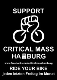 Abb. 2 Aufkleber der Critical Mass Hamburg (Quelle: http://criticalmass-hh.de)